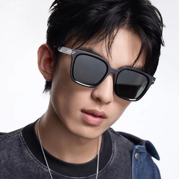 【BOLON 暴龍】方形膠框偏光太陽眼鏡(☆BL3221-C10)