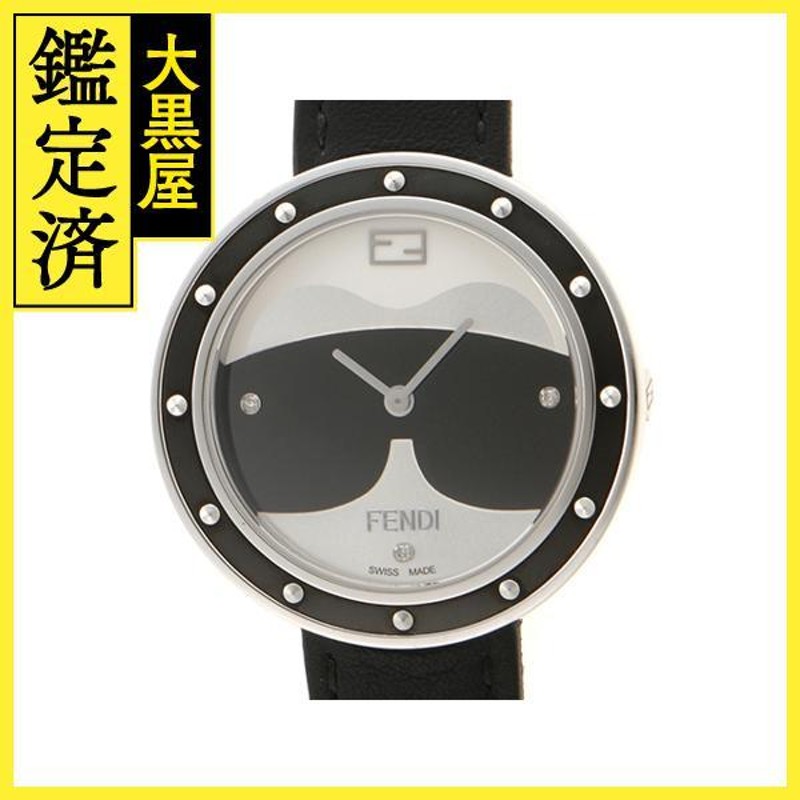 FENDI フェンディ マイウェイ 35000M シルバー/ブラック 