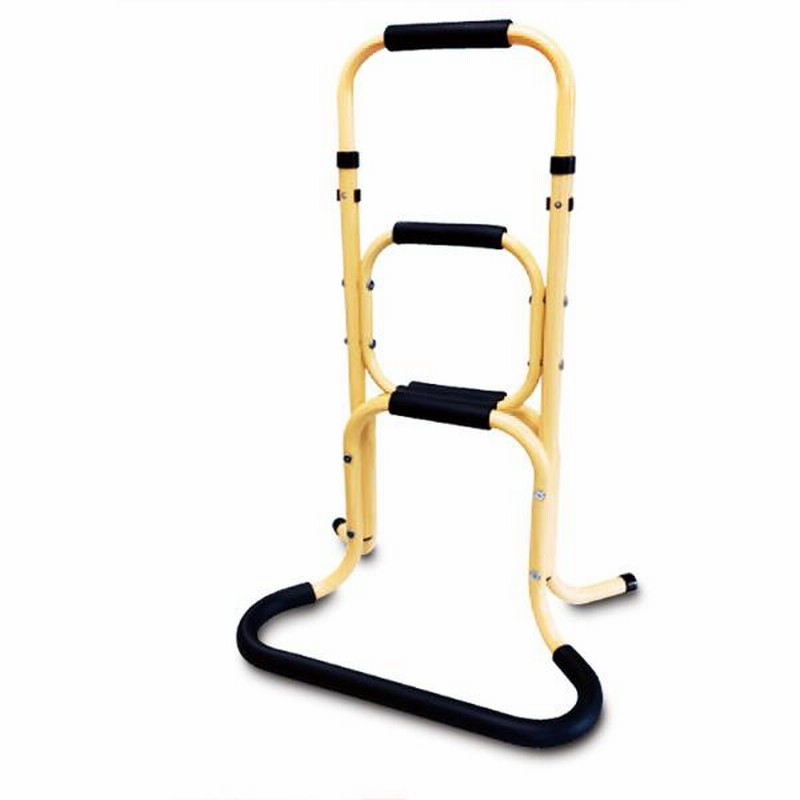 置楽 おきらく 立ち上がり手すり ベージュ TAT-003 立ち上がり補助  