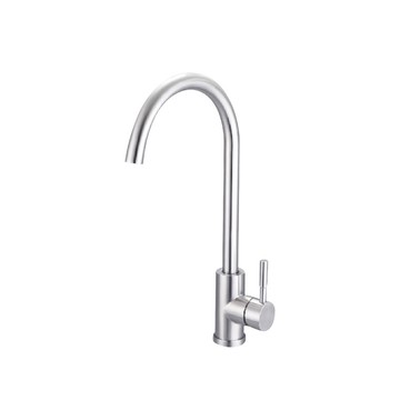 【MULTI百工居室】MIT製造嚴選MTK31STBN 時尚不鏽鋼檯面鵝頸龍頭