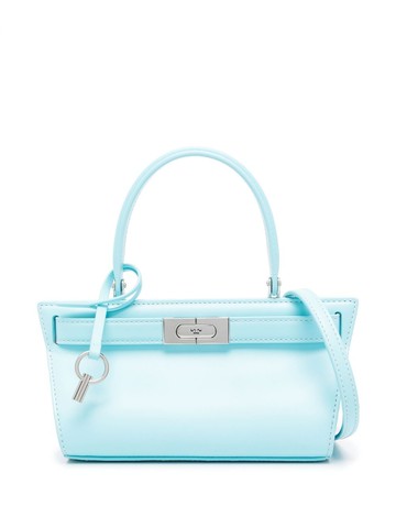 Tory Burch - Petite Lee Radziwill Cat Eye tote bag - women - Calf Leather - One Size - Blue