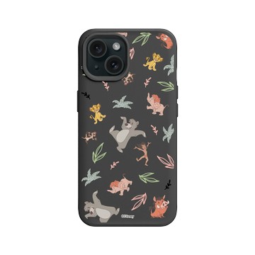 iPhone 15 SolidX 黑 - 迪士尼-經典系列 Disney Classics - 森林王子 - 角色集合
