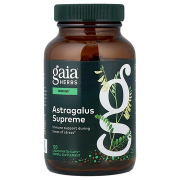 Gaia Herbs, Astragalus Supreme，120 粒液體 Phyto-Caps® 膠囊（每粒 650 毫克）
