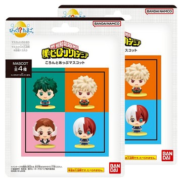 BANDAI 我的英雄學院入浴球 內含我的英雄學院角色小公仔 共4種  75g  2個