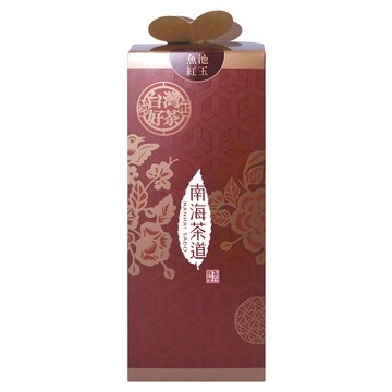南海茶道 紅玉立體茶包禮盒 台灣紅茶  4g  20包  1盒