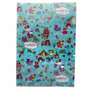 asdfkitty三麗鷗遊樂園A4資料夾/文件夾/L夾/檔案夾-日本正版商品