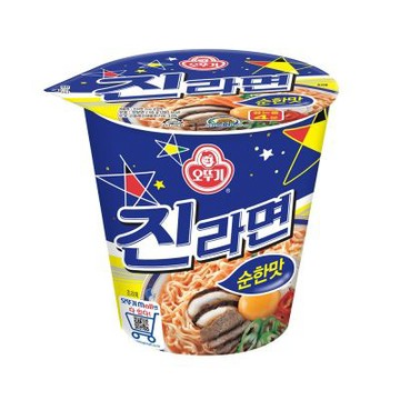 韓國不倒翁-金拉麵(原味)杯麵65g