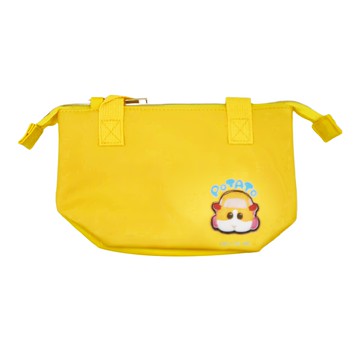 天竺鼠車車手提袋A-馬鈴薯(附背帶)  25 x 16 x 10cm  馬鈴薯 黃色
