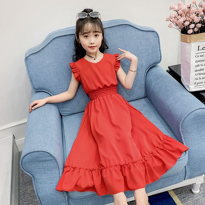 小学生 ワンピース 夏 ドレス 半袖 子供 キッズ 子ども 女の子 女子 おしゃれ かわいい 韓国 ファッション 発表会 5799 通販 Lineポイント最大0 5 Get Lineショッピング