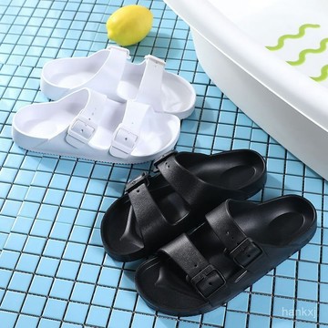  防水 止滑 室內室外拖 男款白色 US 10 (28cm)