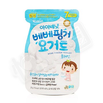 韓國 ivenet 艾唯倪 優格豆豆餅20g-原味【悅兒園婦幼生活館】
