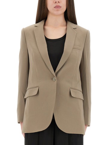 michael by michael kors crepe blazer