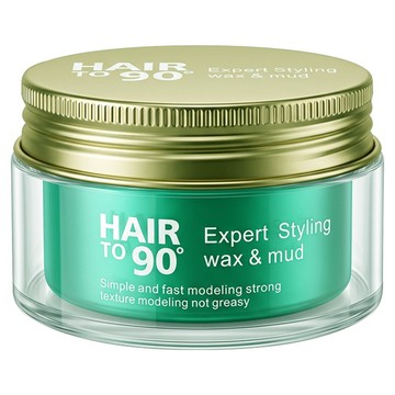 kanfa 90度造型質感髮泥 綠色  1件  100ml