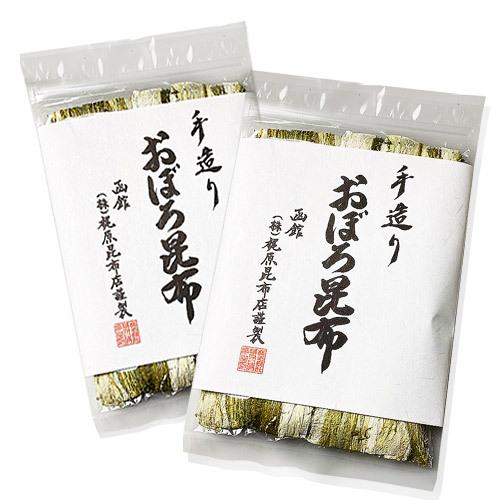 (メール便) 手造りおぼろ昆布（真昆布）50g×2袋セット