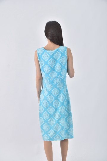 (S) chartbr club無袖藍色洋裝