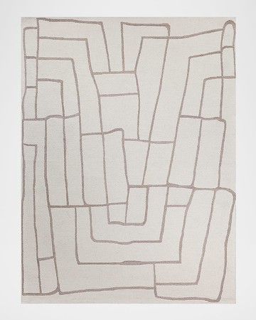Tangiers Hand-Tufted Ivory/Beige Rug, 10' x 14'