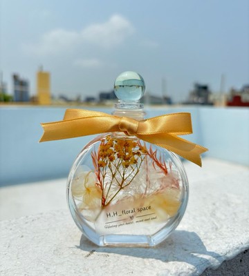 癒心花藝 | 溫暖黃希望小樹浮游花  生日禮物/療癒小物/畢業禮物