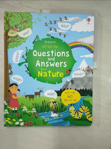 【書寶二手書T6／少年童書_DRX】Lift the Flap Questions and Answers about Nature_Katie Daynes,Marie-Eve Tremblay