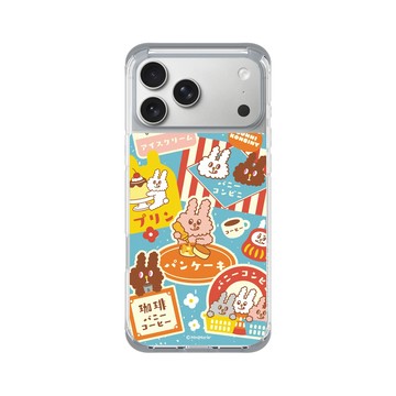 iPhone 17 Pro Max ClearX (MagSafe 兼容) 霜透灰 - Bunni Konbiny - Bunni Konbiny 喫茶店