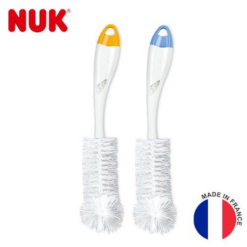 德國NUK-二合一奶瓶刷-含奶嘴刷