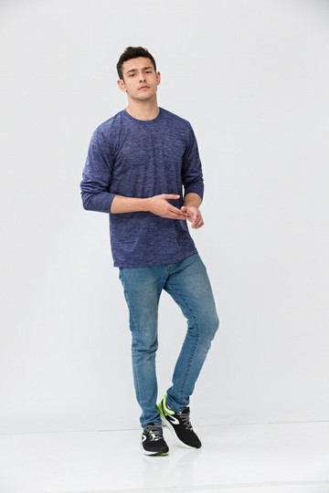 【 Sasaki】抗紫外線速乾吸排圓領長衫 #631112