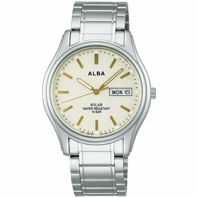 お取り寄せ ALBA アルバ ソーラー SEIKO セイコー メンズ レディース 腕時計 時計 国内正規品 黒 白 青 金 | LINEショッピング