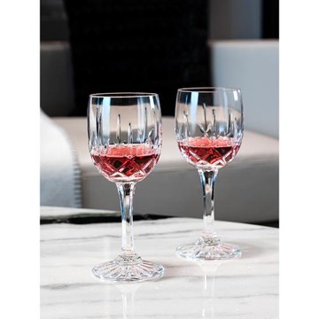 捷克BOHEMIA進口水晶玻璃 經典手工刻花葡萄酒杯紅酒杯高端高腳杯