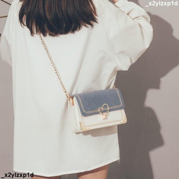 大促銷四 小方包 單肩包 斜挎包包包女新款潮今年流行超火鏈條小方包ins小巧百搭斜挎手機包