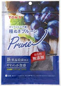 東洋ナッツ食品 カリフォルニア産 種抜きプルーン 180g×5袋