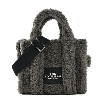 [平輸版] 【MARC JACOBS】THE TEDDY MINI TOTE泰迪兩用托特包(迷你/灰)真品平輸