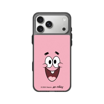 iPhone 17 Pro Max Clear (相機按鈕) 酷墨灰 - 海綿寶寶 SpongeBob - 派大星