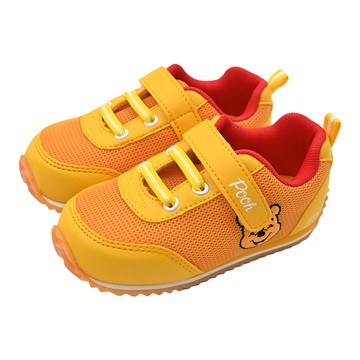Disney 迪士尼 兒童款 趣味造型透氣小慢跑鞋  155mm  黃色