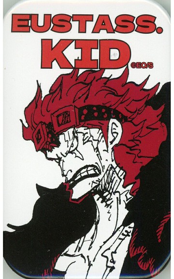 尤斯塔斯·基德航海王One Piece方形徽章收藏品(附帶立牌)第1彈J英雄夏季廟會2024商品