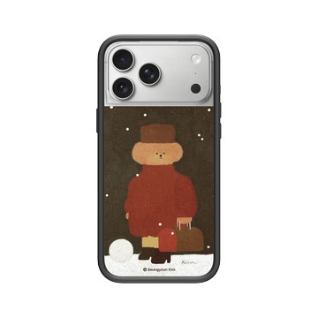 iPhone 17 Pro Max Mod NX -邊框背蓋組合 (相機按鈕) 黑 - Seungyoun Kim - 紅衣小狗 Pingurusky