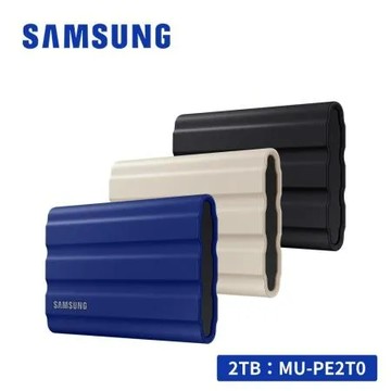 SAMSUNG T7 Shield 移動固態硬碟 SSD 2TB