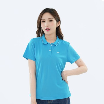 MIT台灣製女款抗UV防曬速乾吸濕排汗機能POLO衫GS1051 翠藍