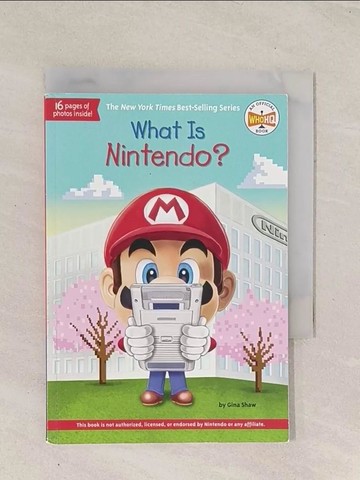 【書寶二手書T1／少年童書_Q79】What Is Nintendo?_Thomson, Andrew