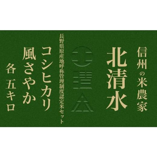 ふるさと納税 長野県 松本市 米 コシヒカリ 風さやか 食べ比べ 10kg 5kg × 2袋 長野県産