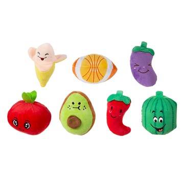 Tamsaa 蔬果造型寵物玩具  多種顏色  蔬果 多種顏色  1組