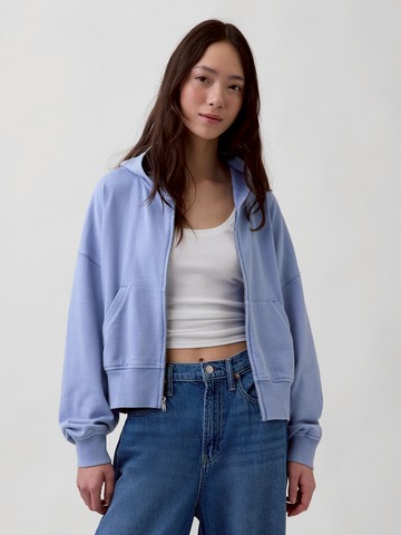 VintageSoft毛圈布拉鍊帽T