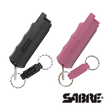 SABRE沙豹防身噴霧 膠型快拆 (粉紅戰士,黑武士)-8H