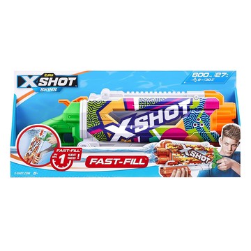 X SHOT 快充水槍 塗裝大型  藍色  1個
