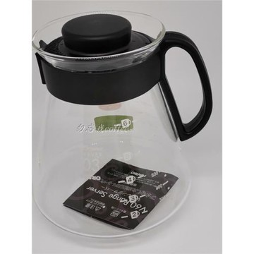 日本HARIO哈里歐耐熱玻璃泡茶壺可愛壺V60系列咖啡壺分享壺手沖壺