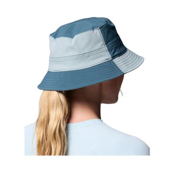 Columbia 哥倫比亞 中性-防曬UPF50防潑漁夫帽-Columbia Trek II Bucket Hat孔雀綠(UCU18990TL/KS)