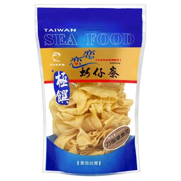 戀戀蚵仔寮 刀削章魚花 台灣海鮮  100g  1包
