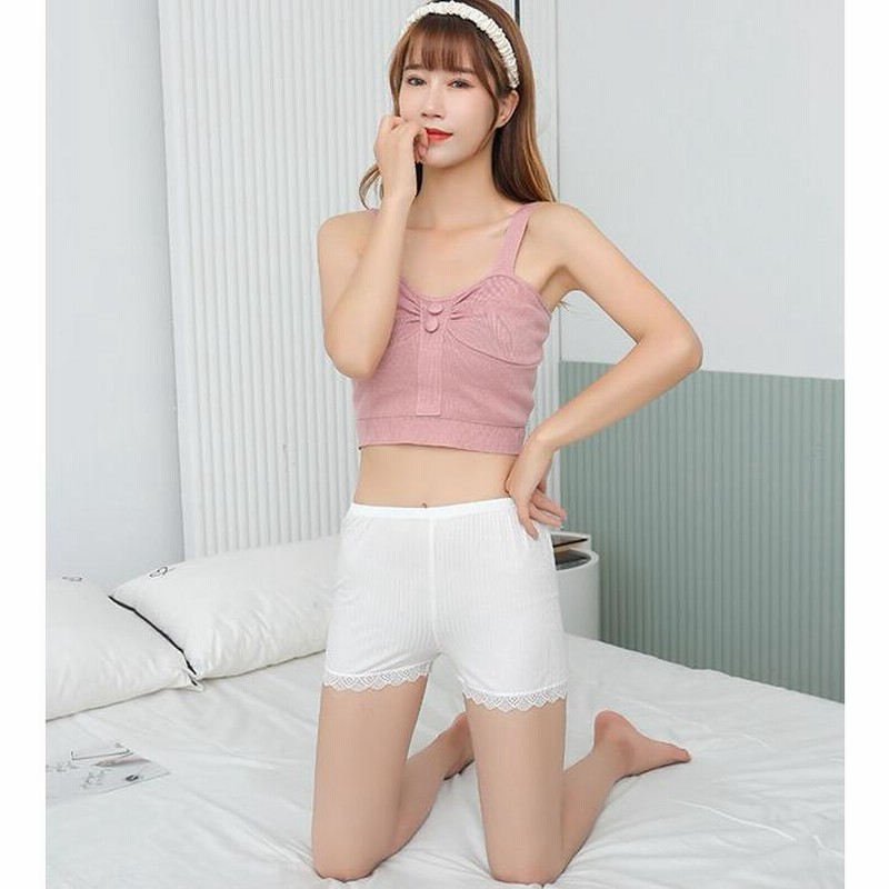 ローヘン　LOHEN スカートパンツ　ホワイト ワンショルダー パンツドレス オールインワン ハイウエスト