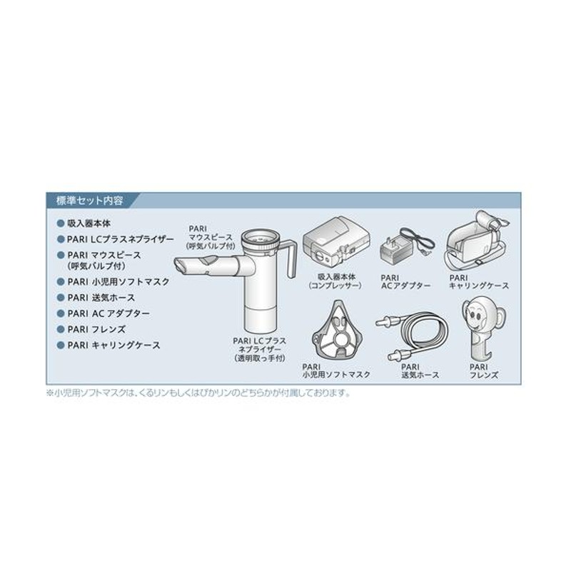 PARI ベーシック 吸入器 ネブライザー 小型 軽量 LINEショッピング