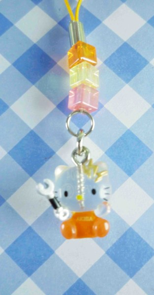 【震撼精品百貨】Hello Kitty 凱蒂貓~限定版手機吊飾-秋葉原-橘珠珠