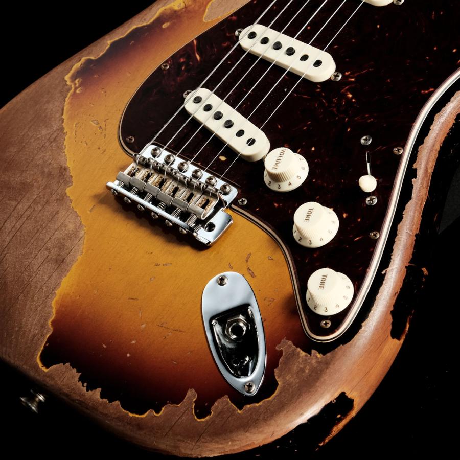 Fender Custom Shop   Limited Edition Roasted 1961 Stratocaster Super Heavy Relic Aged 3-Color Sunburst(S N CZ569786)(渋谷店)