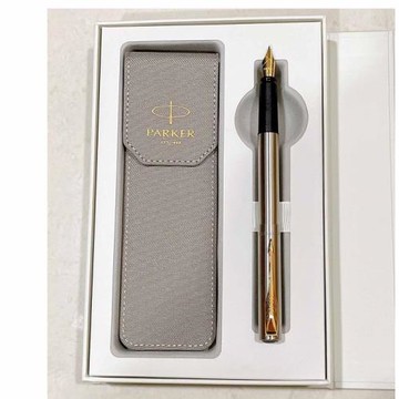 派克 PARKER VECTOR 威雅 鋼桿金夾 鋼筆 禮盒組